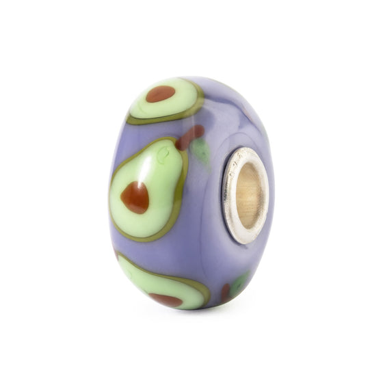 Avocat / Verre de Murano et argent sterling