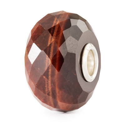 L'Oeil de tigre rouge à facettes