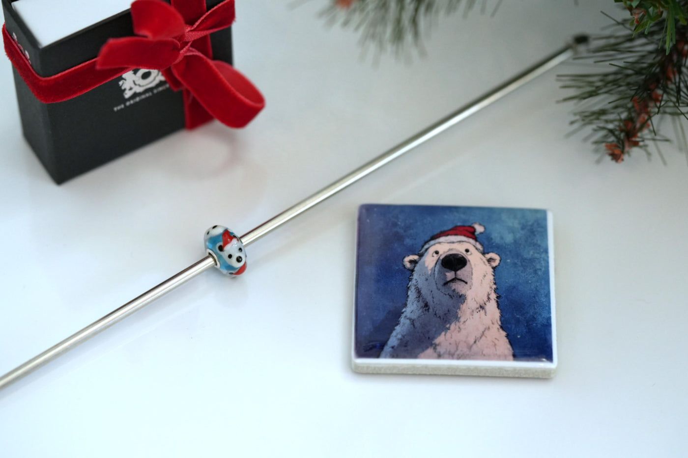 Paolo der Polarbär mit Magnet