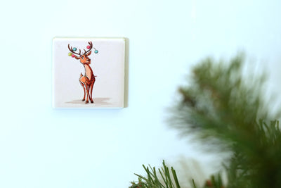 Rudi das Reh mit Magnet