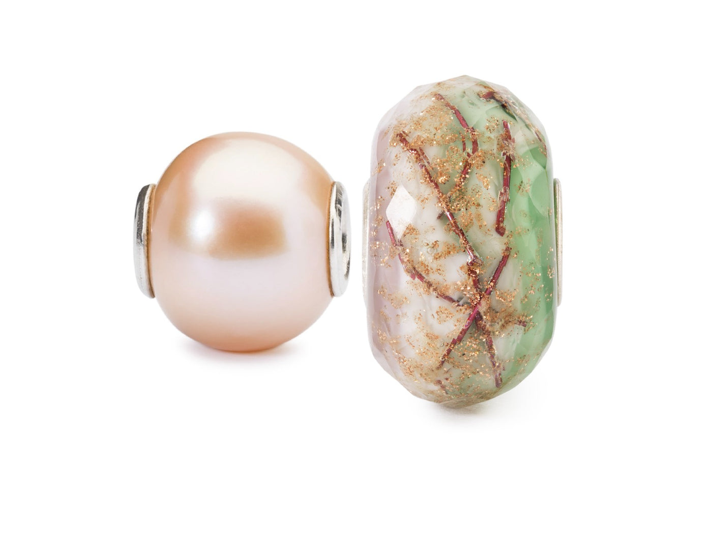 Duo Kupferadern+ Rosa Perle