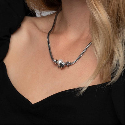 Collier en Argent Sterling avec Fermoir Simple