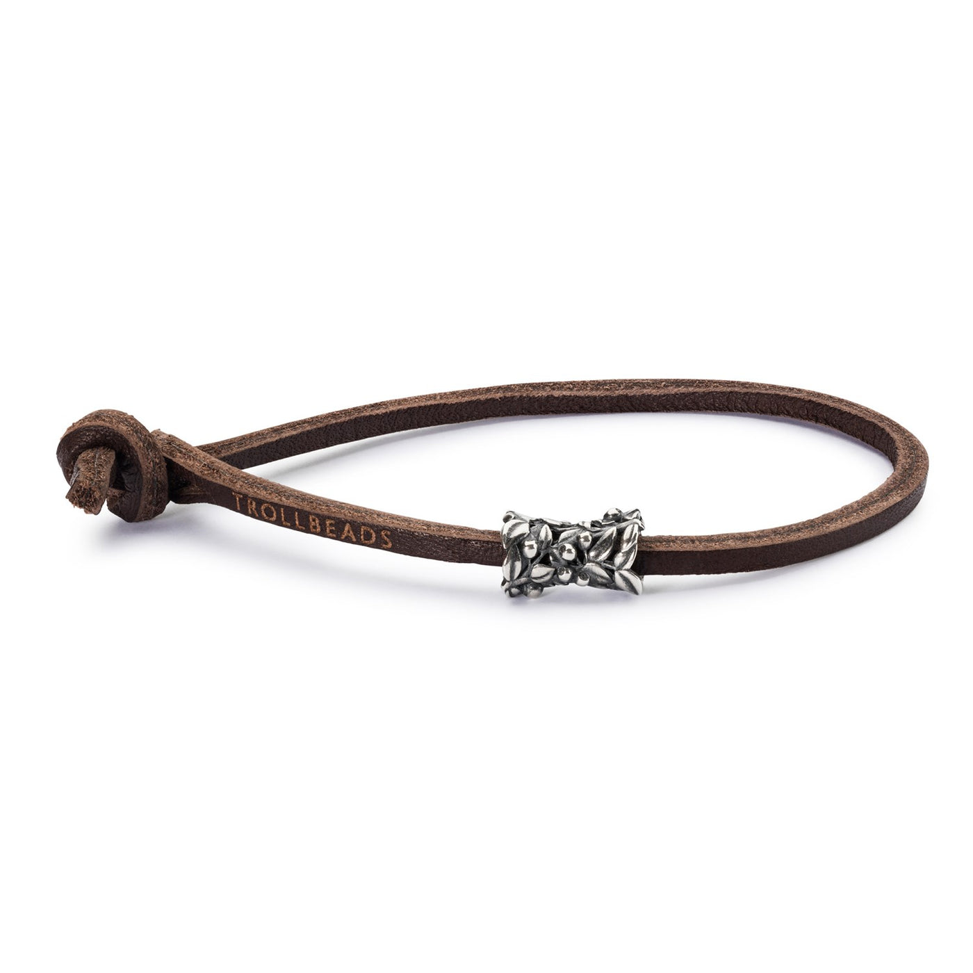 Bracelet Simple en Cuir, Marron