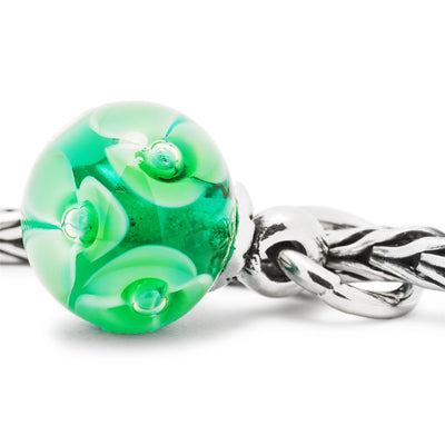 Pendentif Fleur Verte