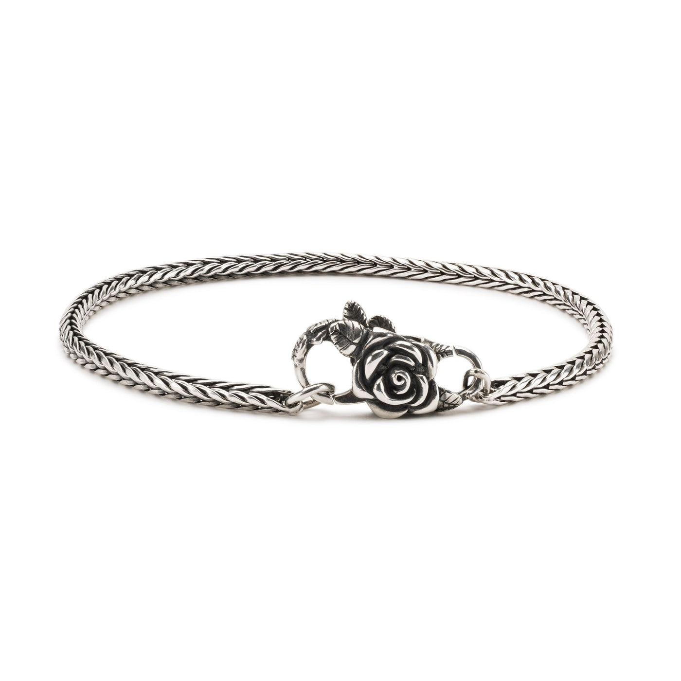 Bracelet en Argent Sterling avec Fermoir Rose