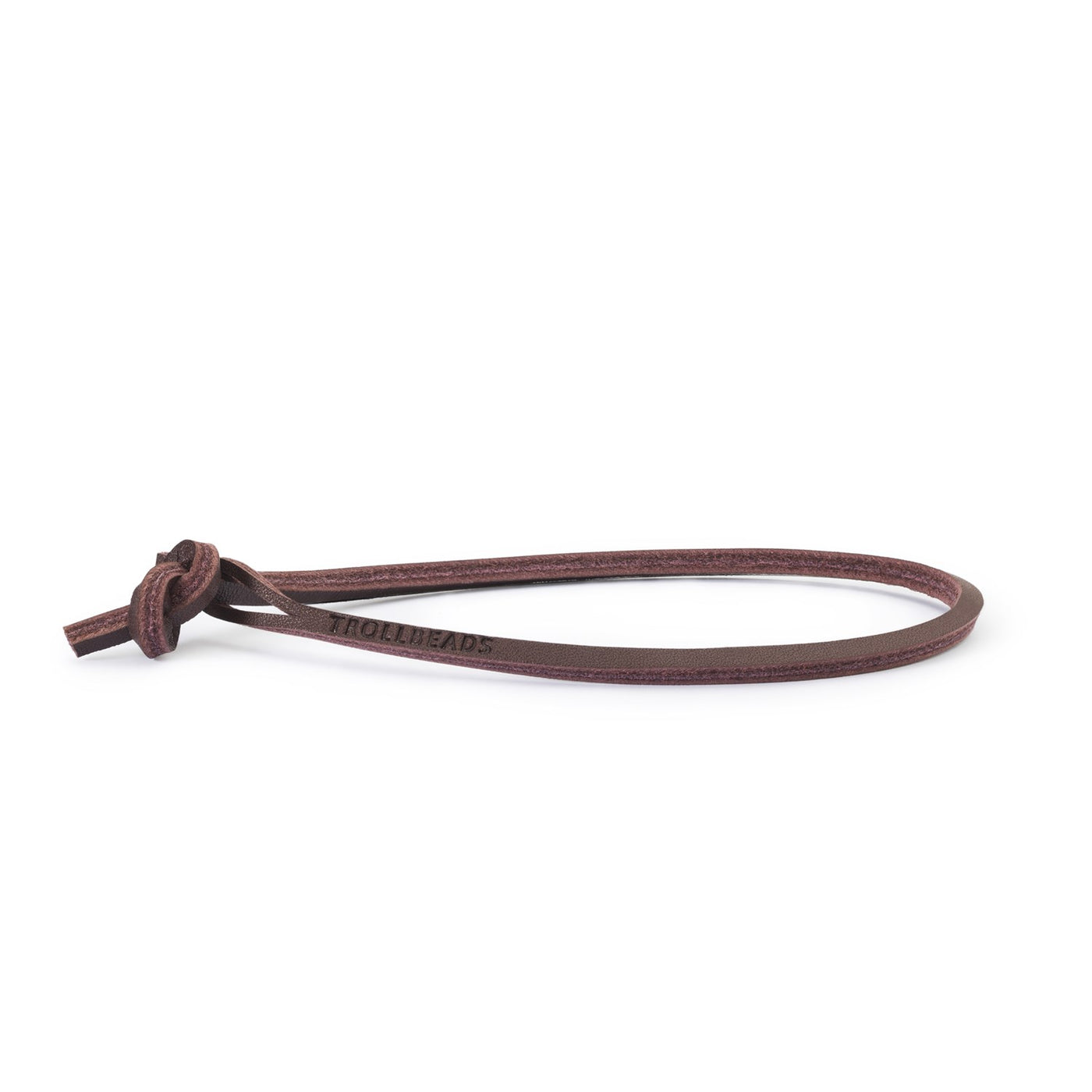 Bracelet Simple en Cuir, Marron