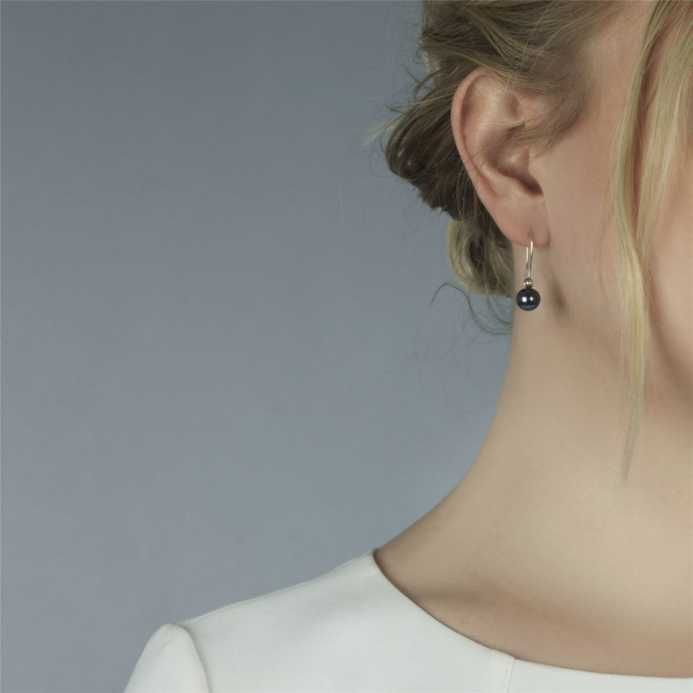 Perles Plumes de Paon Rondes, Accessoire pour Boucles d'oreilles