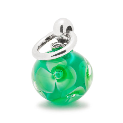 Pendentif Fleur Verte